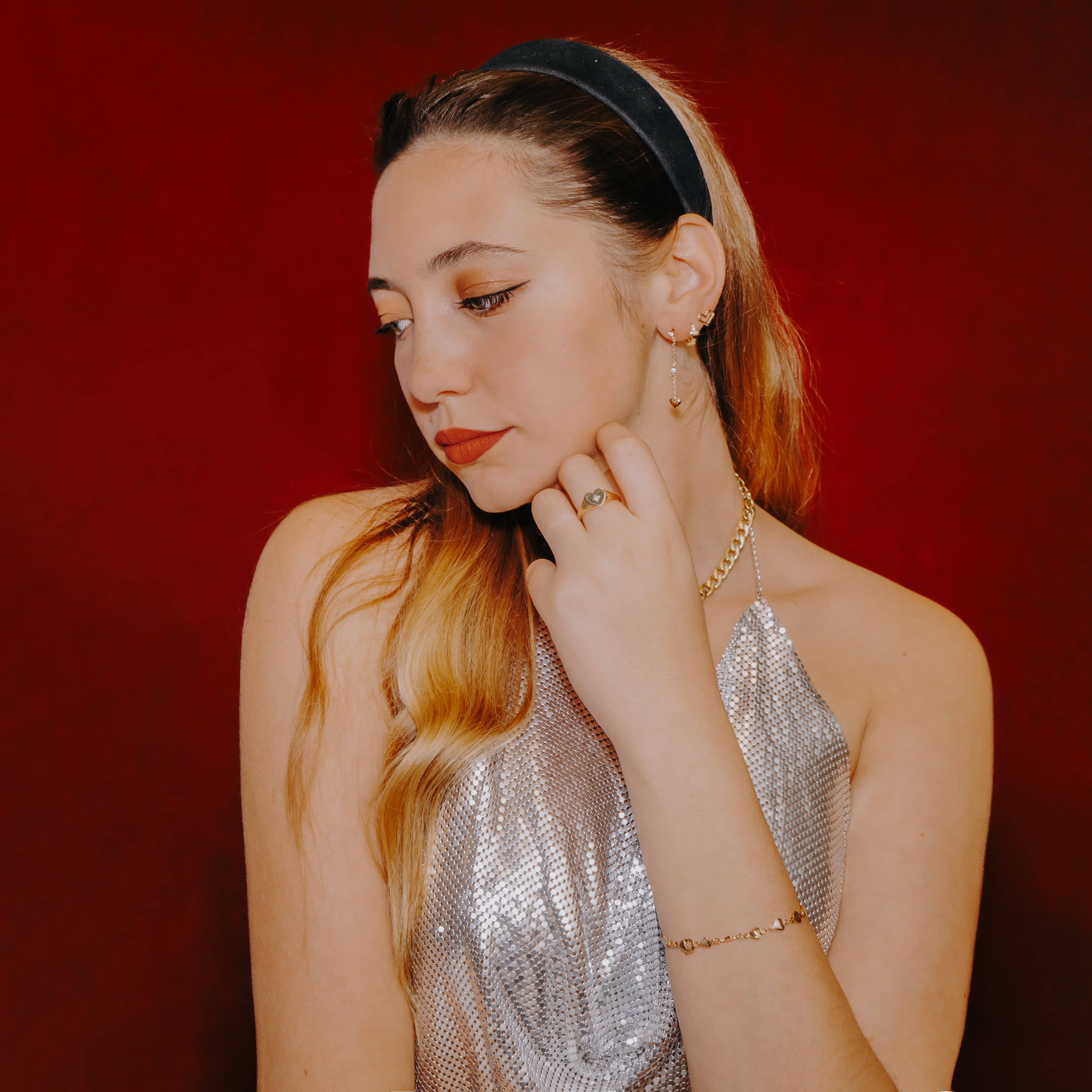 Bague cœur Ariana