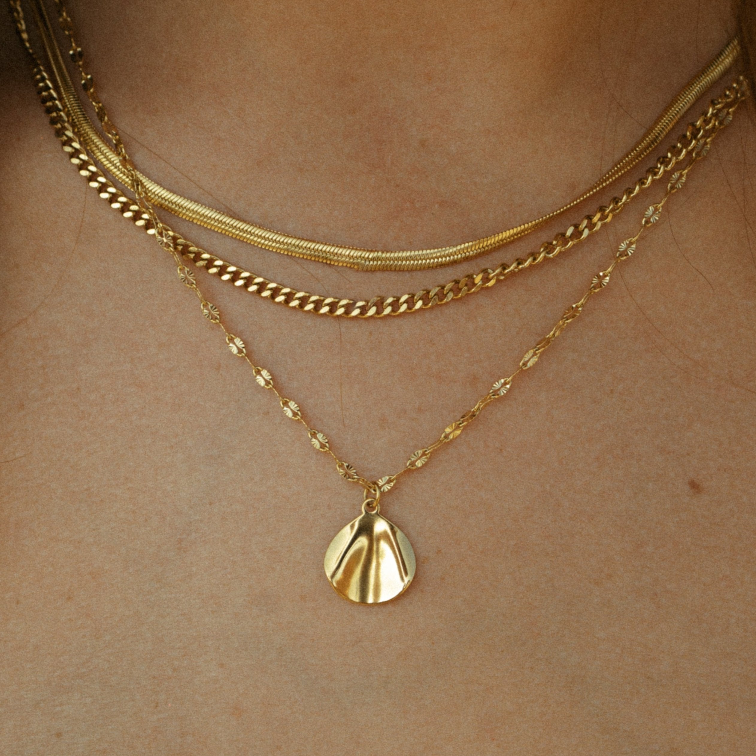 Triple colliers acier inoxydable