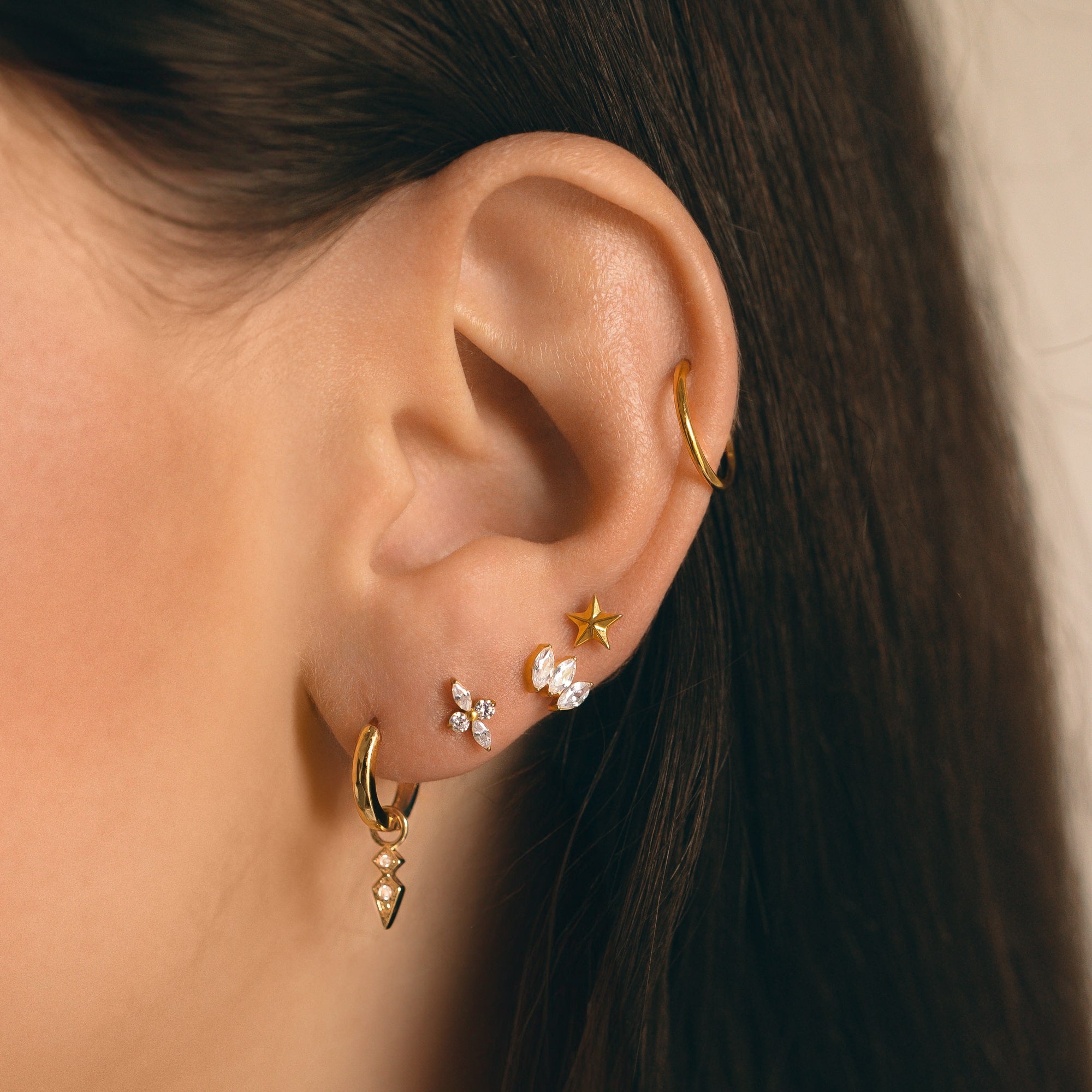 Elie ring piercing