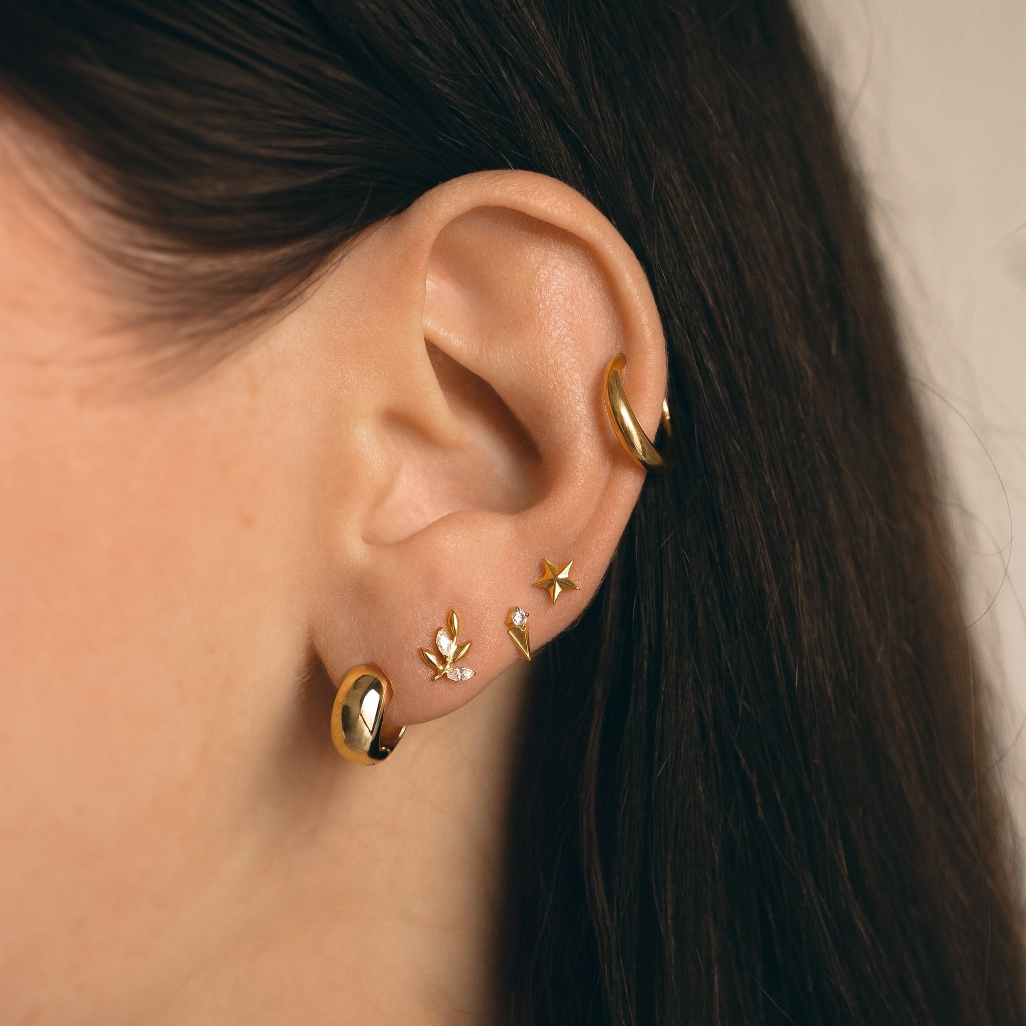 Titanium Star Piercing