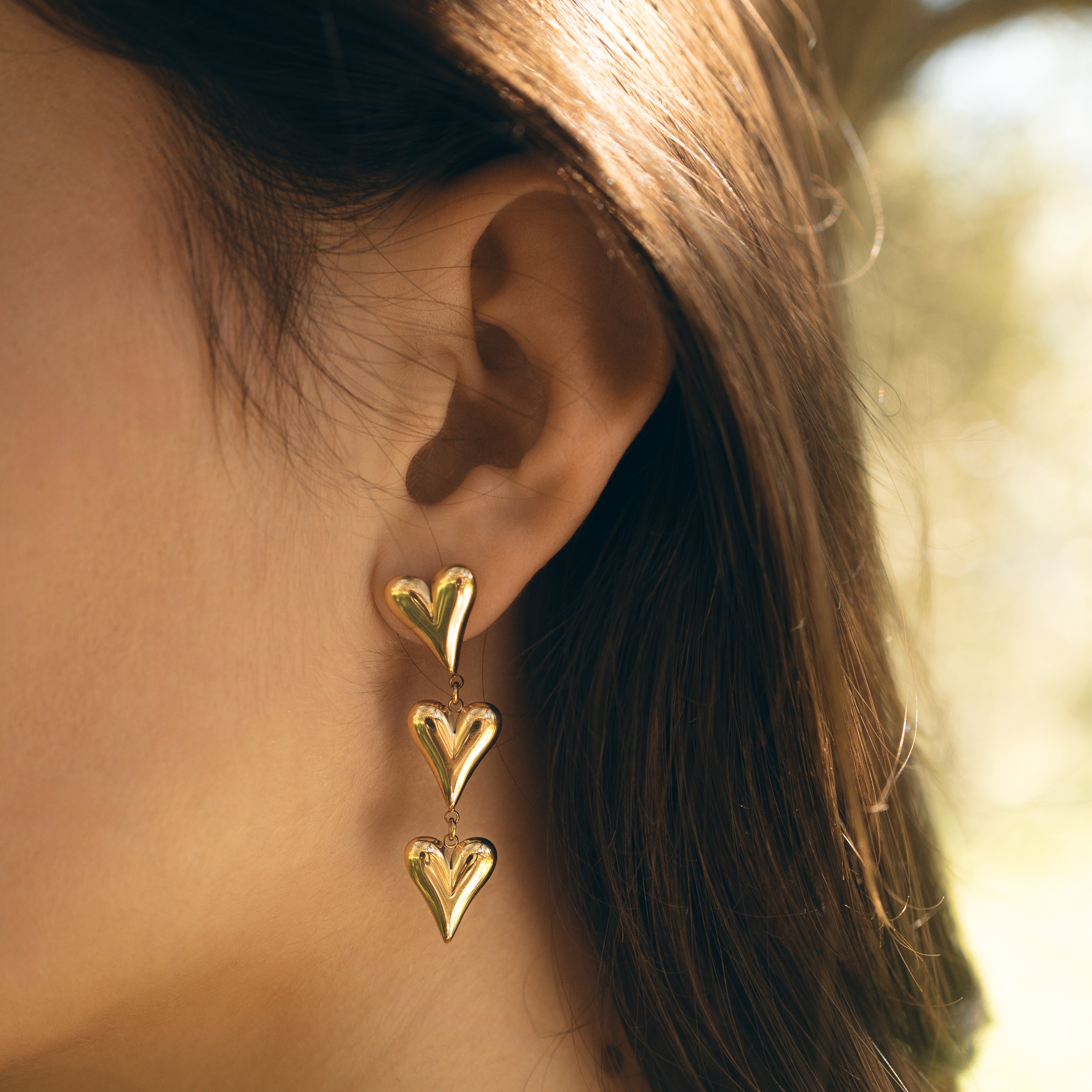 Boucles cœur Lilou