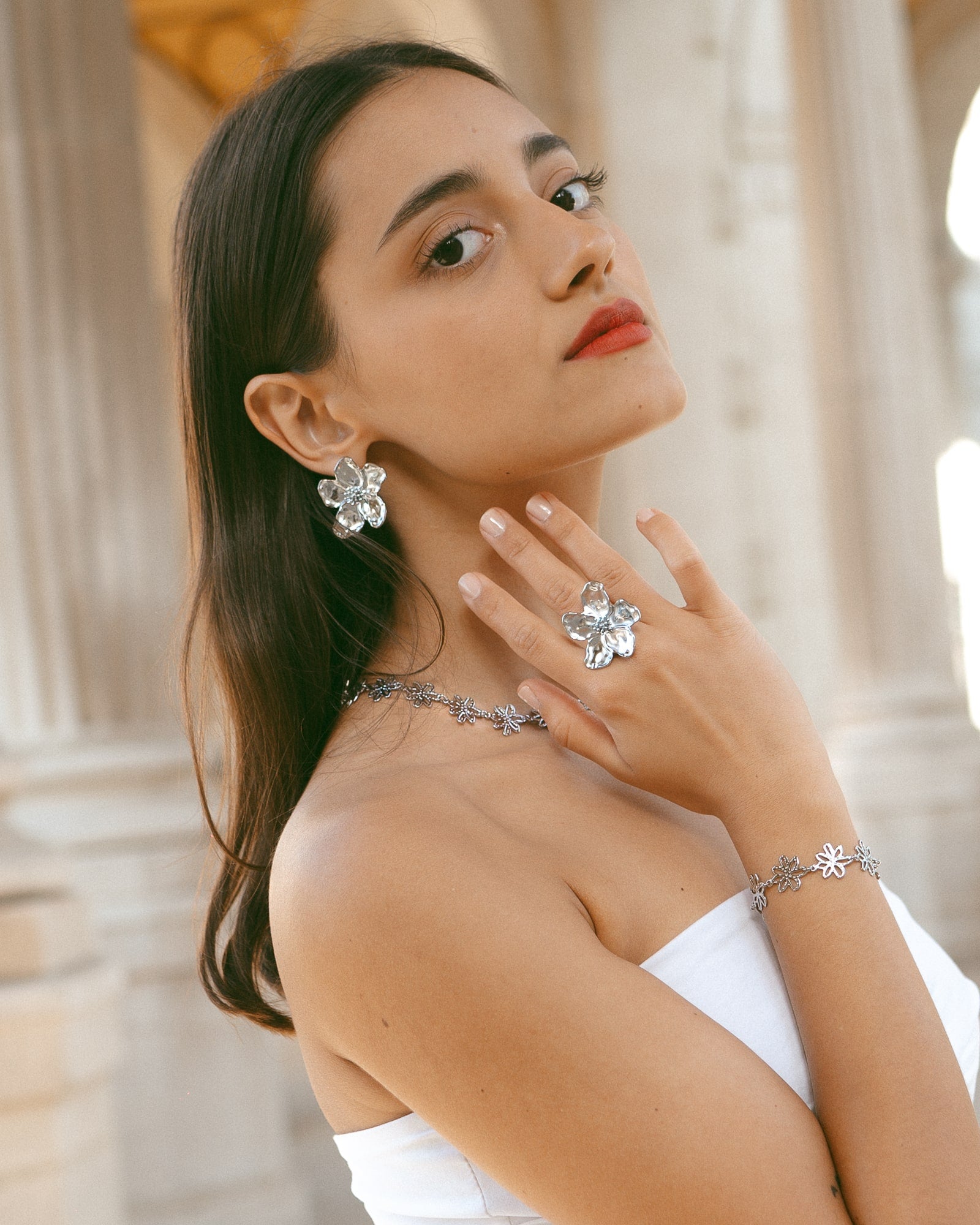 Hibiscus Flower Ring