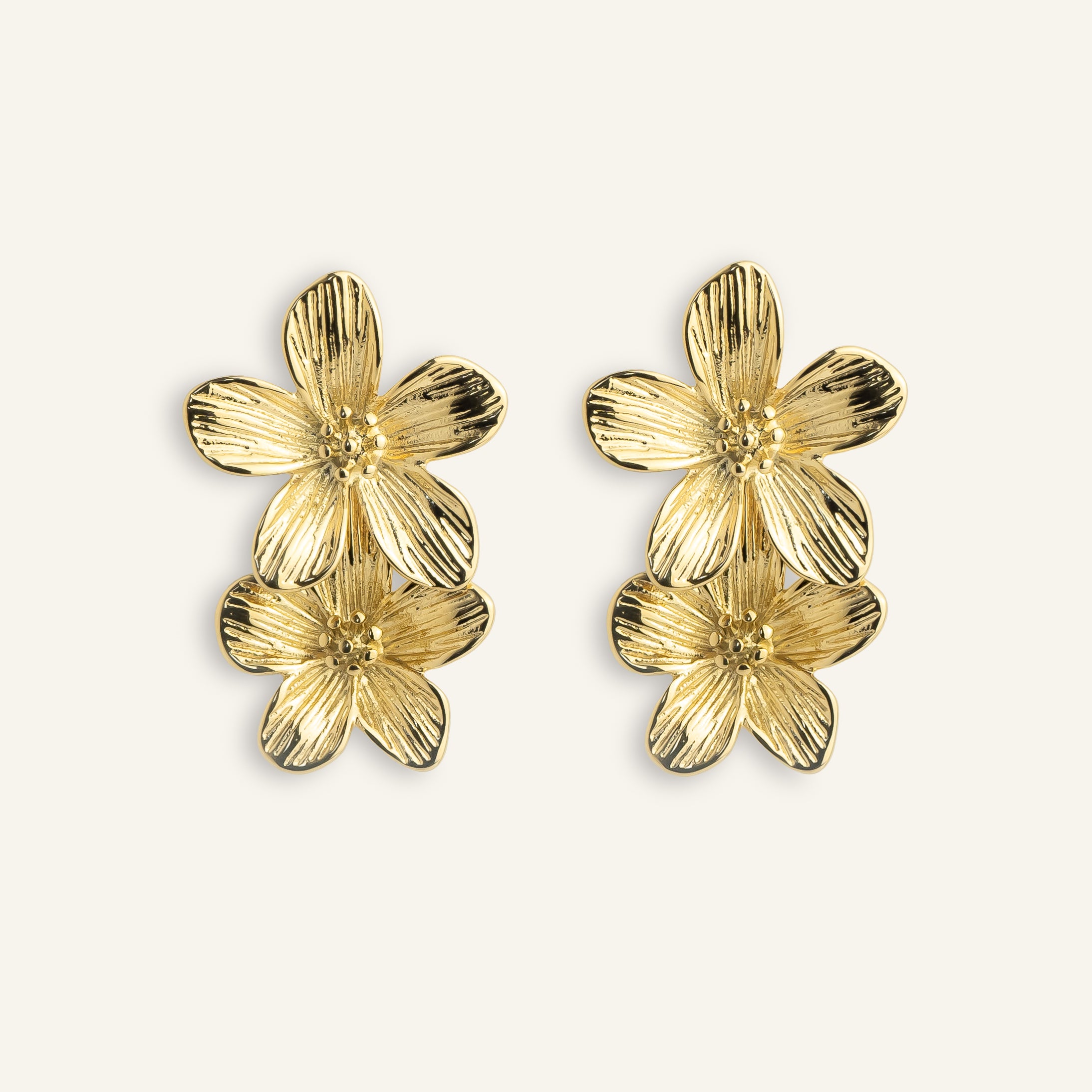 Boucles fleur Jasmy