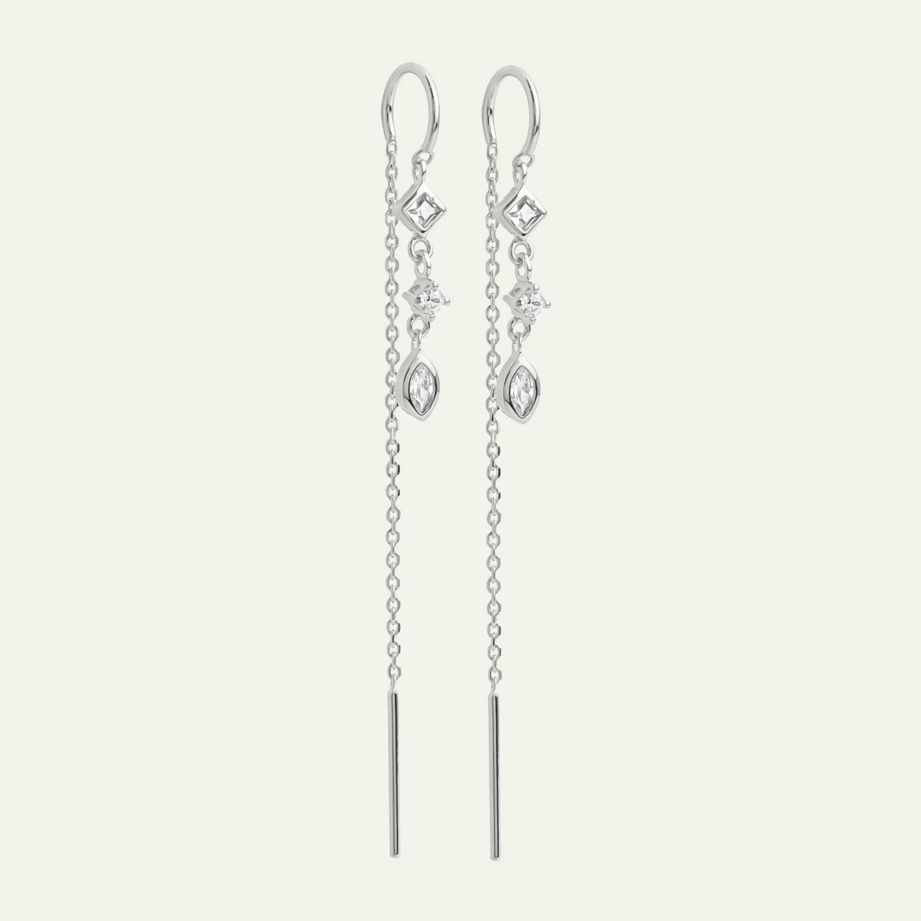 Boucles d’oreilles pendantes Cléïa