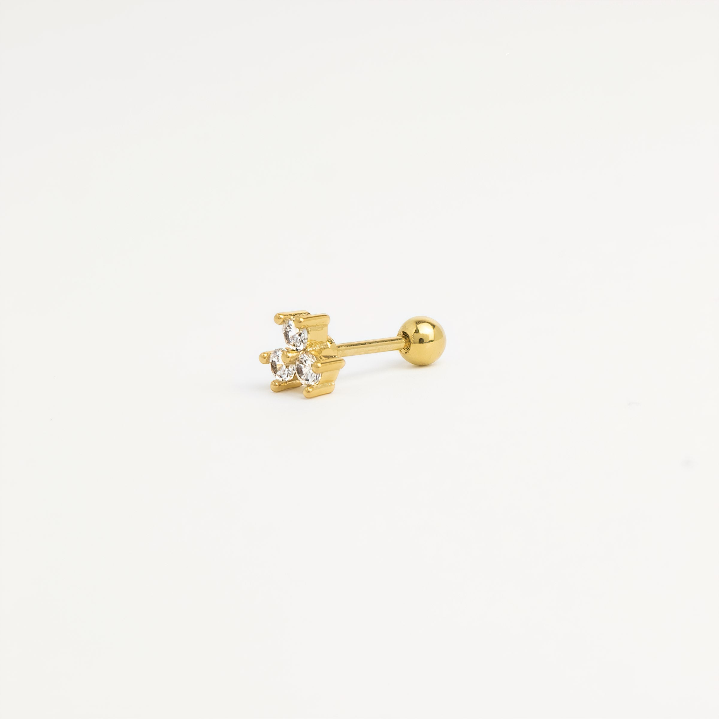 Piercing Jade - doré/zircons