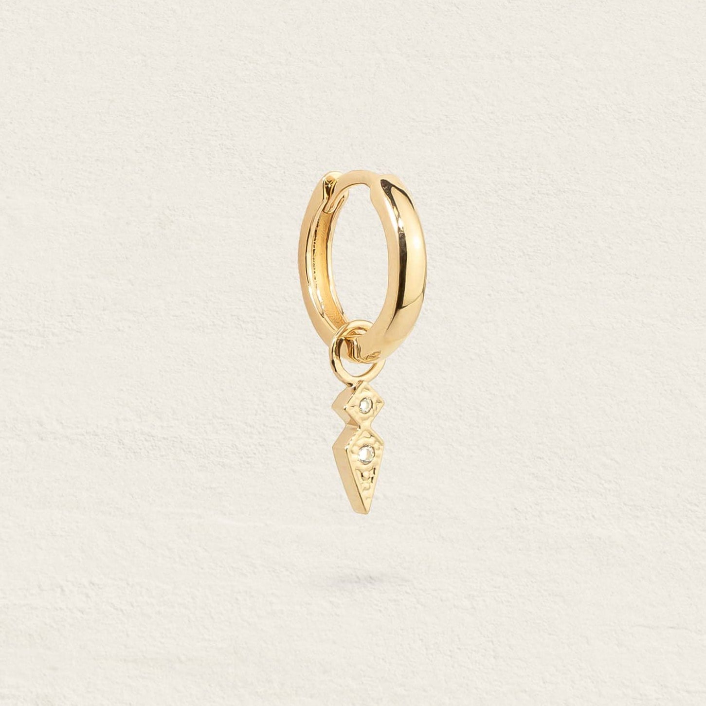 Produit spécial : charms zircon mini créole Stacy