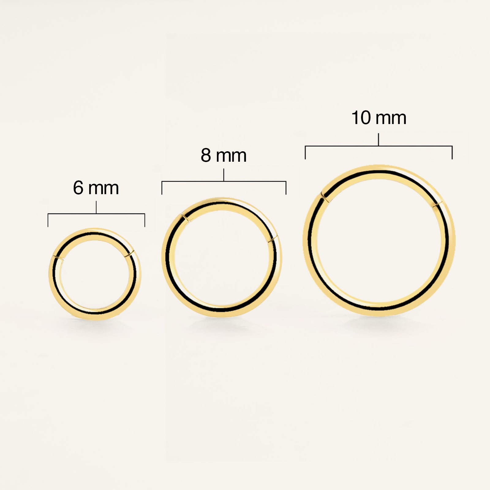 Elie ring piercing