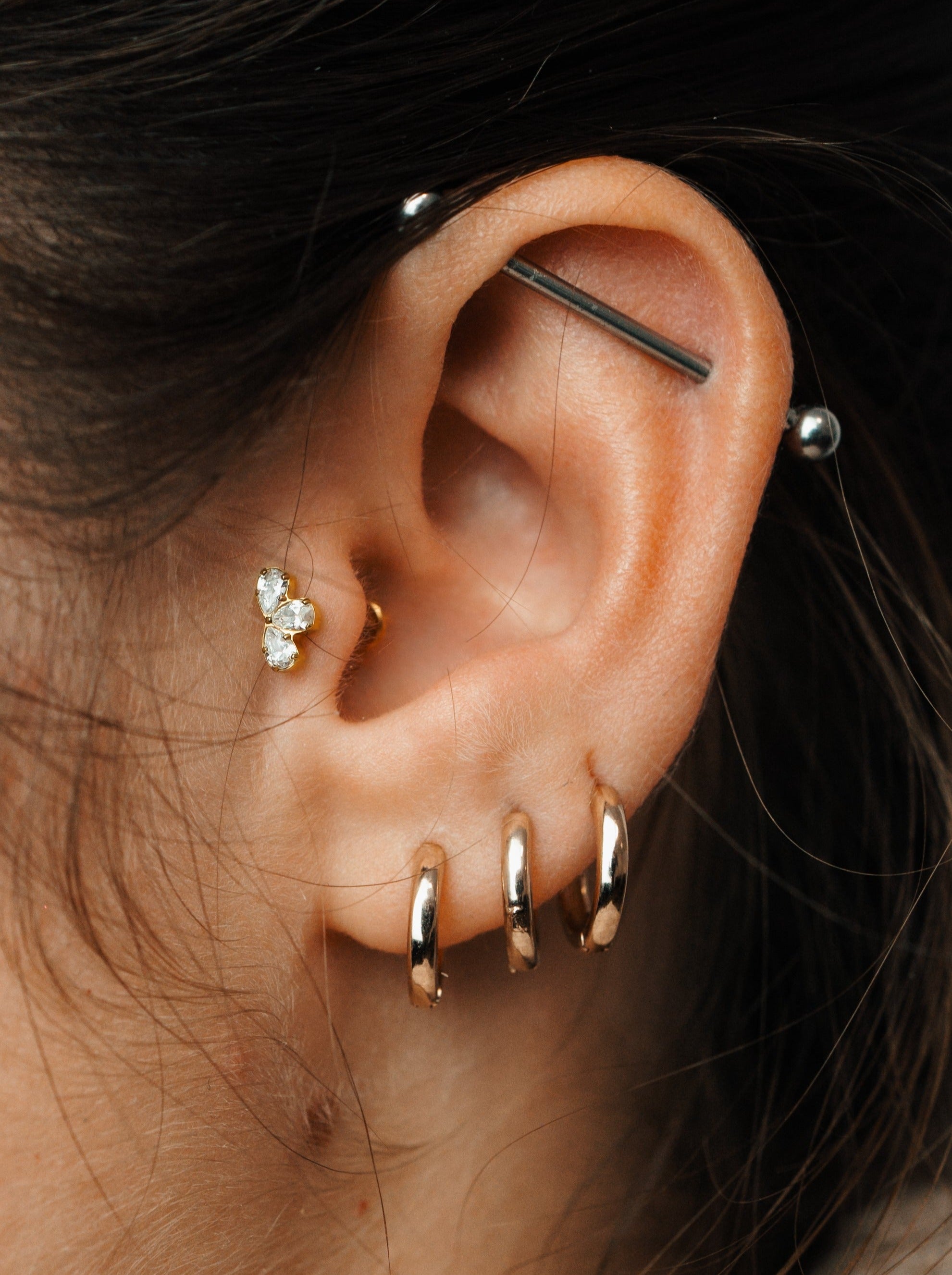 Titanium piercing - Oxalys