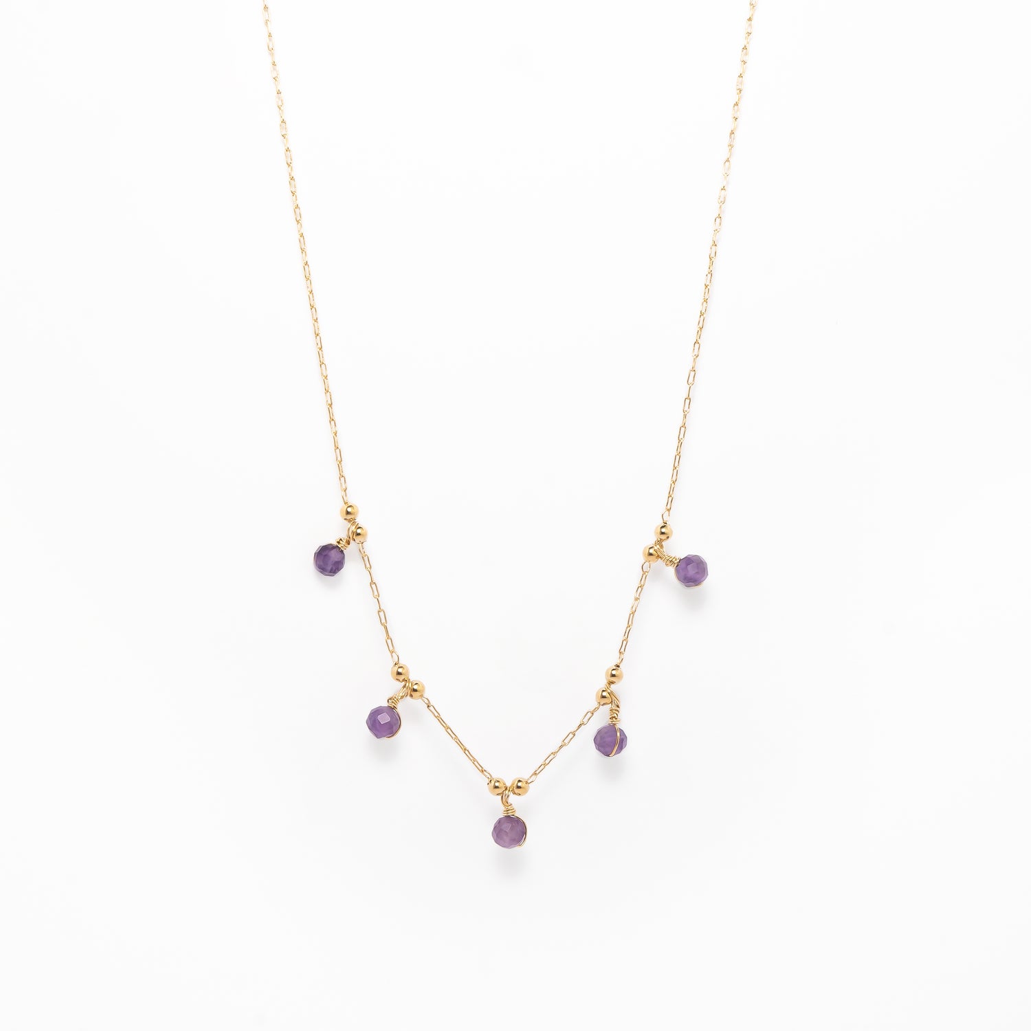 Collier Madelyn - Mauve