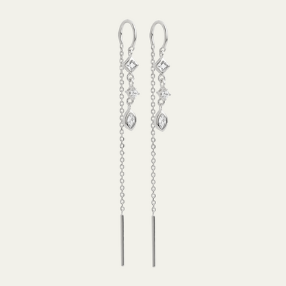Boucles d’oreilles pendantes Cléïa