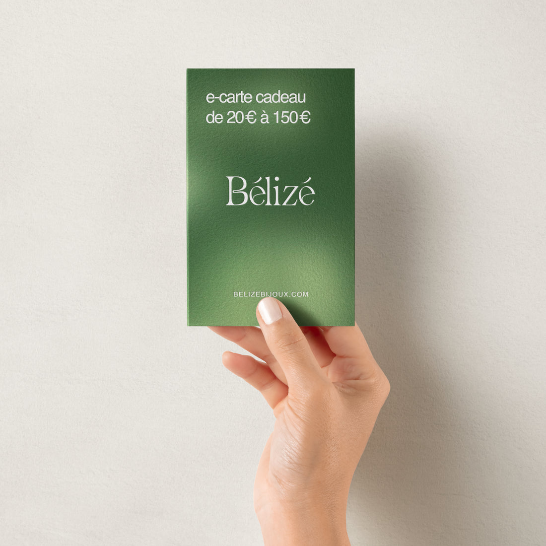 E-Carte cadeau Belize Bijoux