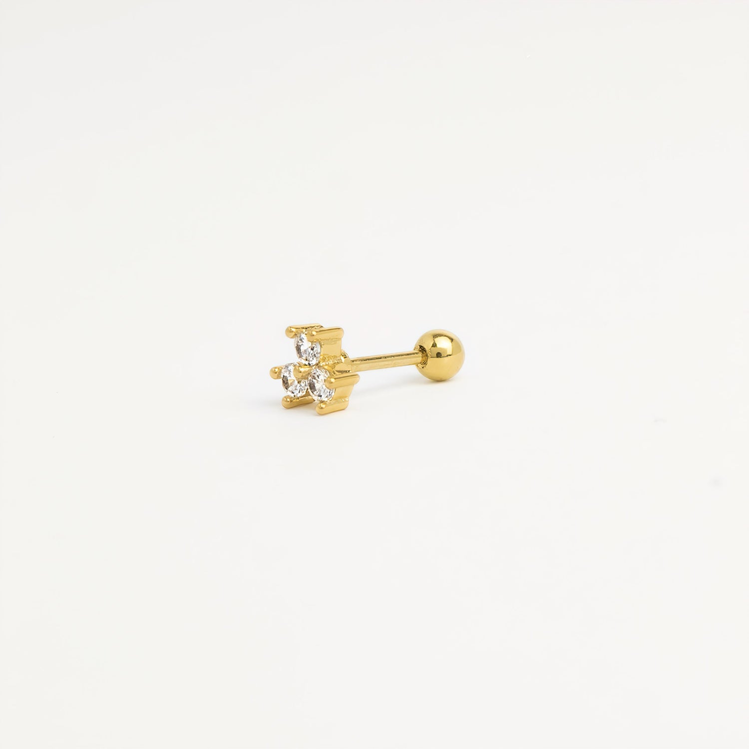 Piercing Jade - doré/zircons