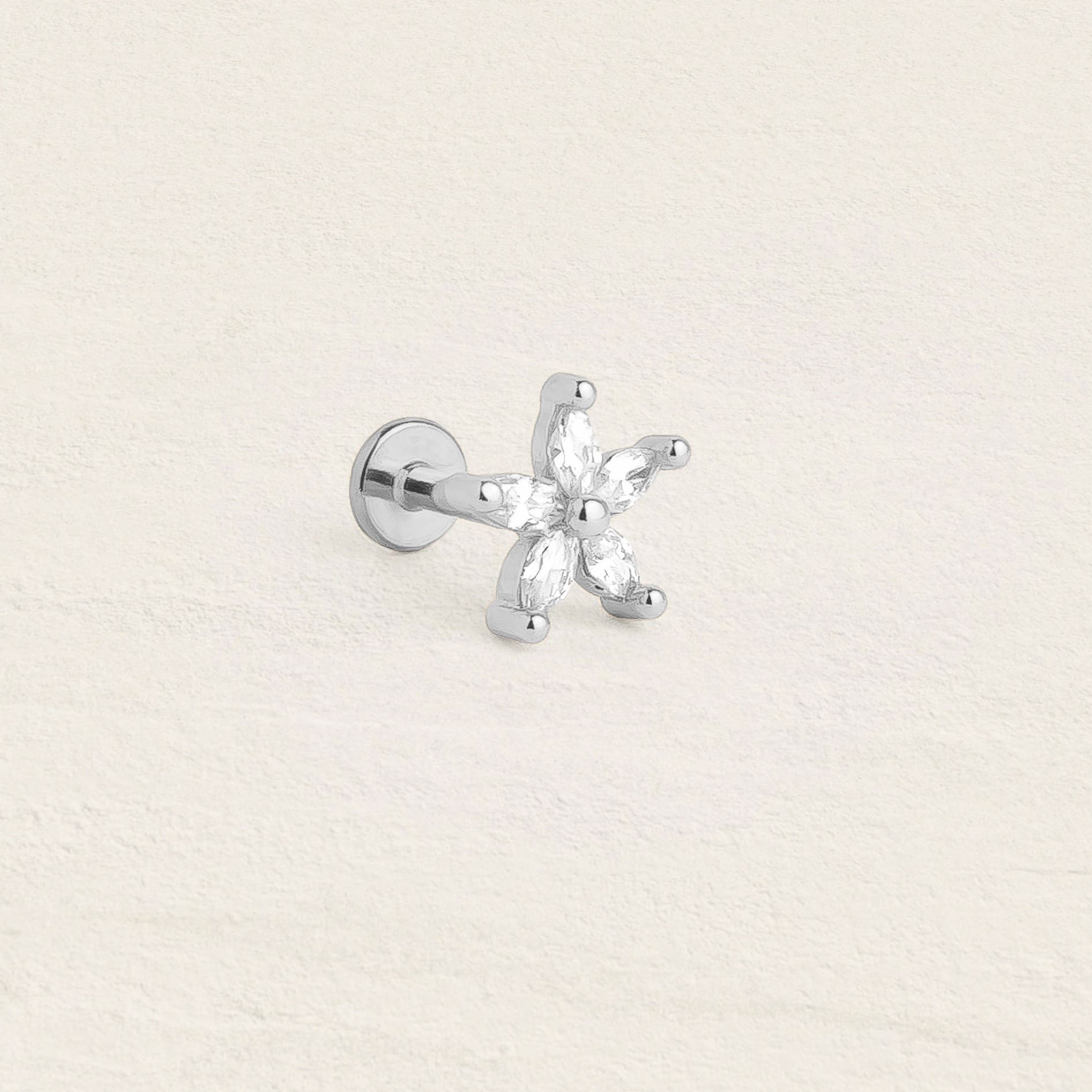 Piercing Iris - argenté