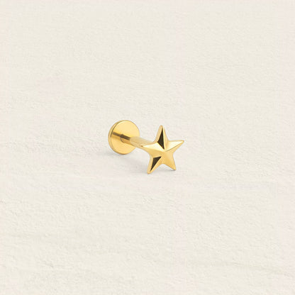 Piercing titane Star