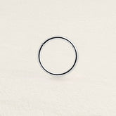 Piercing anneau acier inoxydable argenté