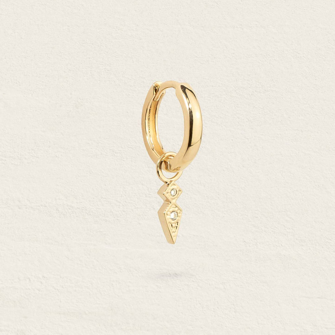 Produit spécial : charms zircon mini créole Stacy
