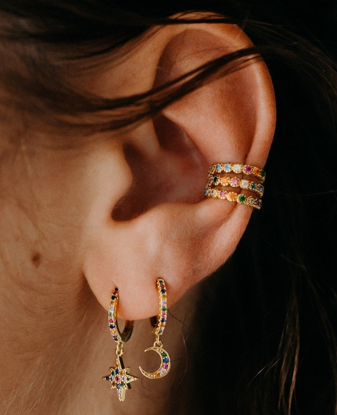 Pendiente / Earcuff - Télia