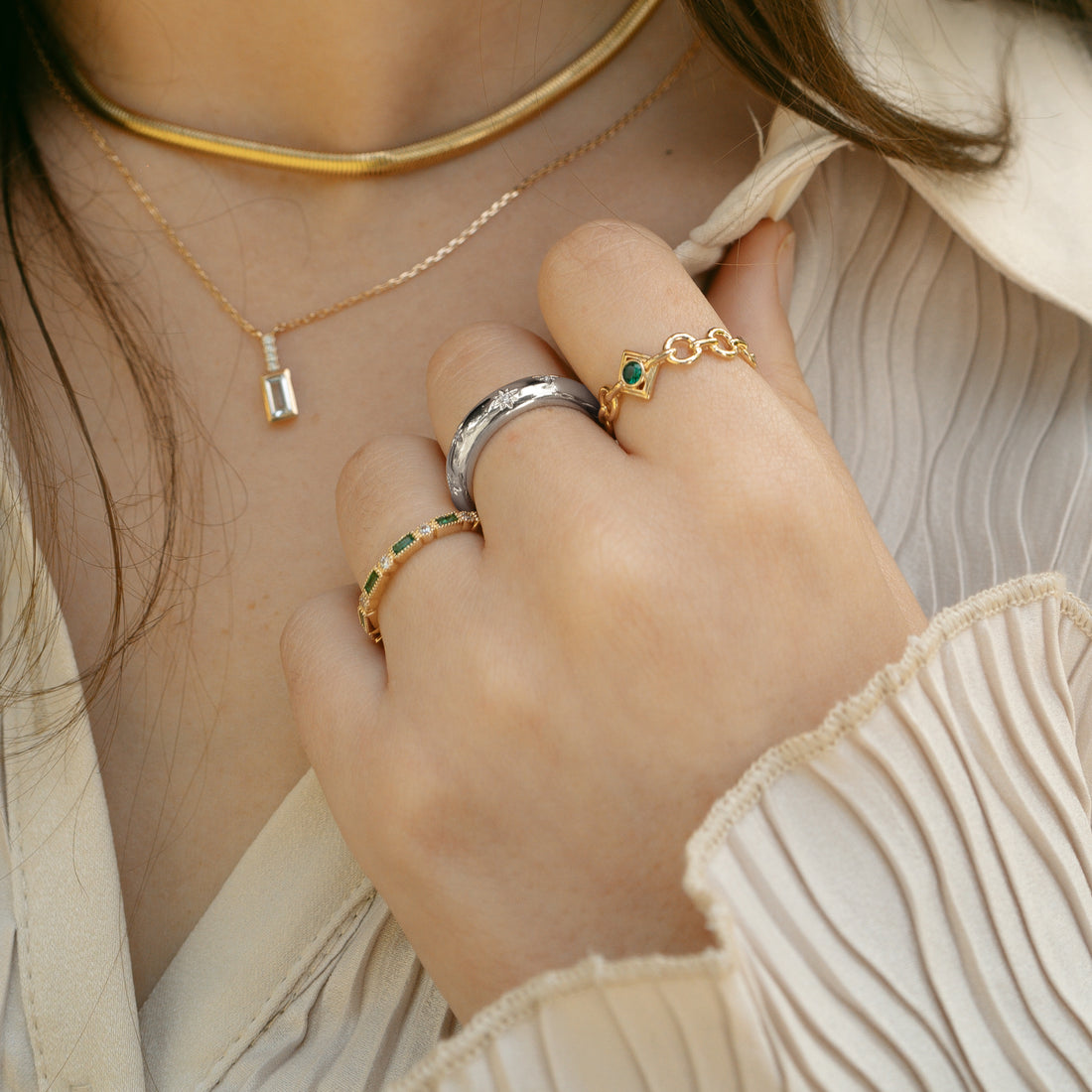 Bague Celestya - argent