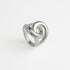 Bague femme argent épaisse