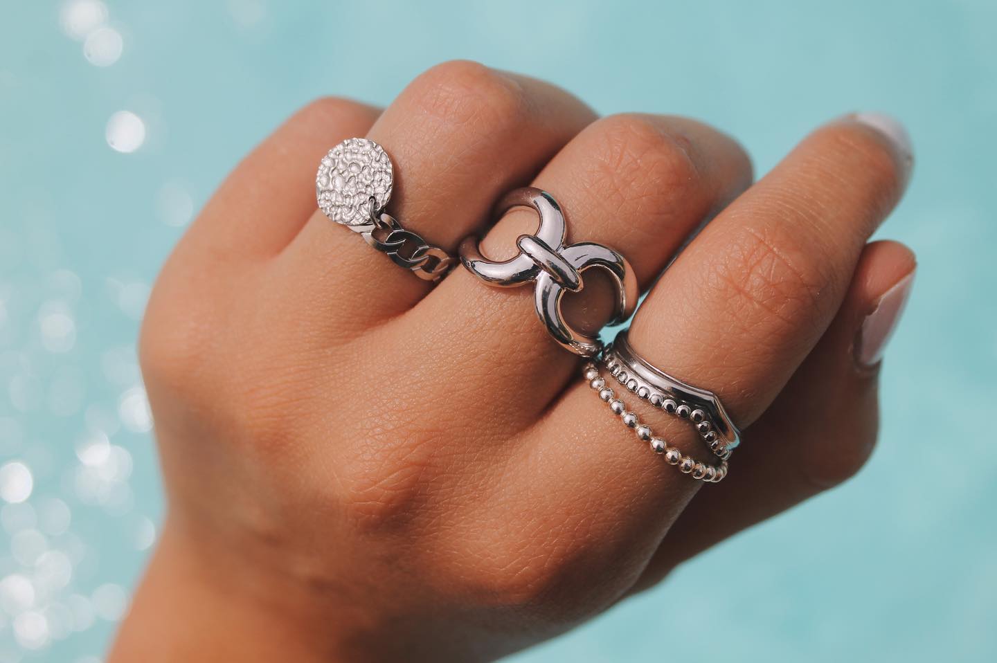 Anillo Lucía - Plata