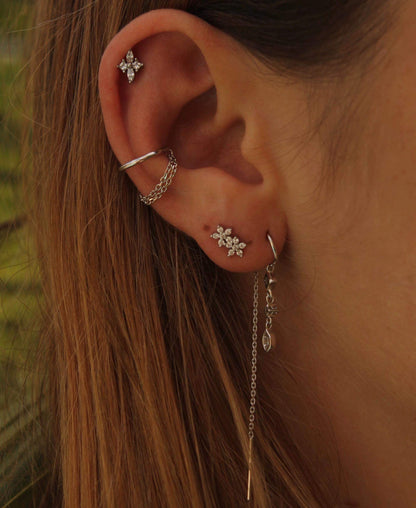 Piercing Aconite - silver