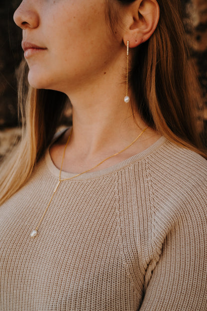 Composition de bijoux avec perle de culture - Bélizé Bijoux