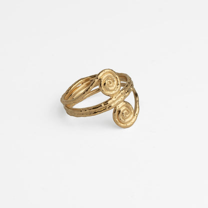 Bague femme plaqué or