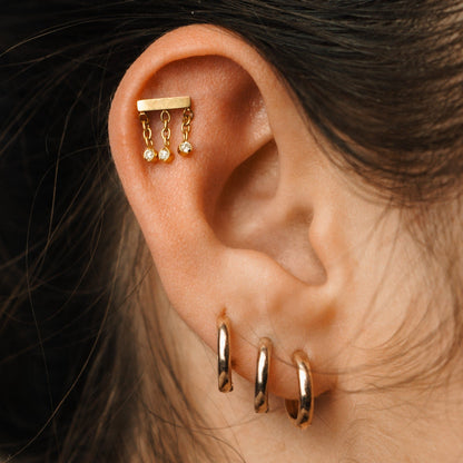 Titanium piercing - Meilin