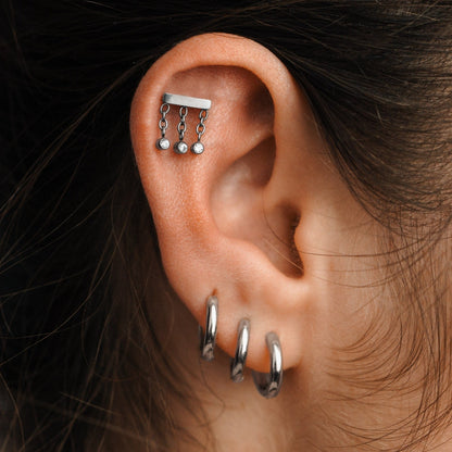 Titanium piercing - Meilin