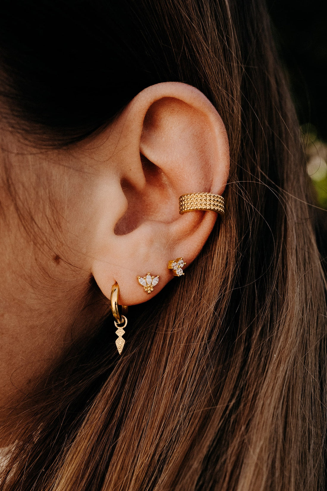 Composition bijoux boucles d&